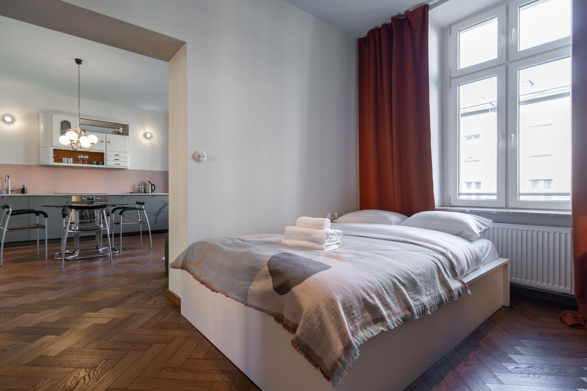 Stylowy Apartament W Centrum - Opolska Katowice Buitenkant foto